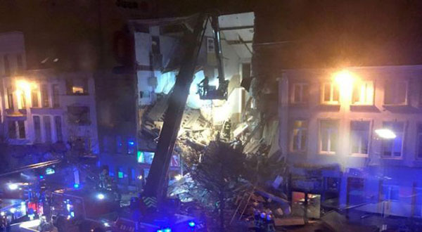 Belgium: Building Collapses After Explosion, Terrorism Ruled Out Belgium: Building Collapses After Explosion, Terrorism Ruled Out